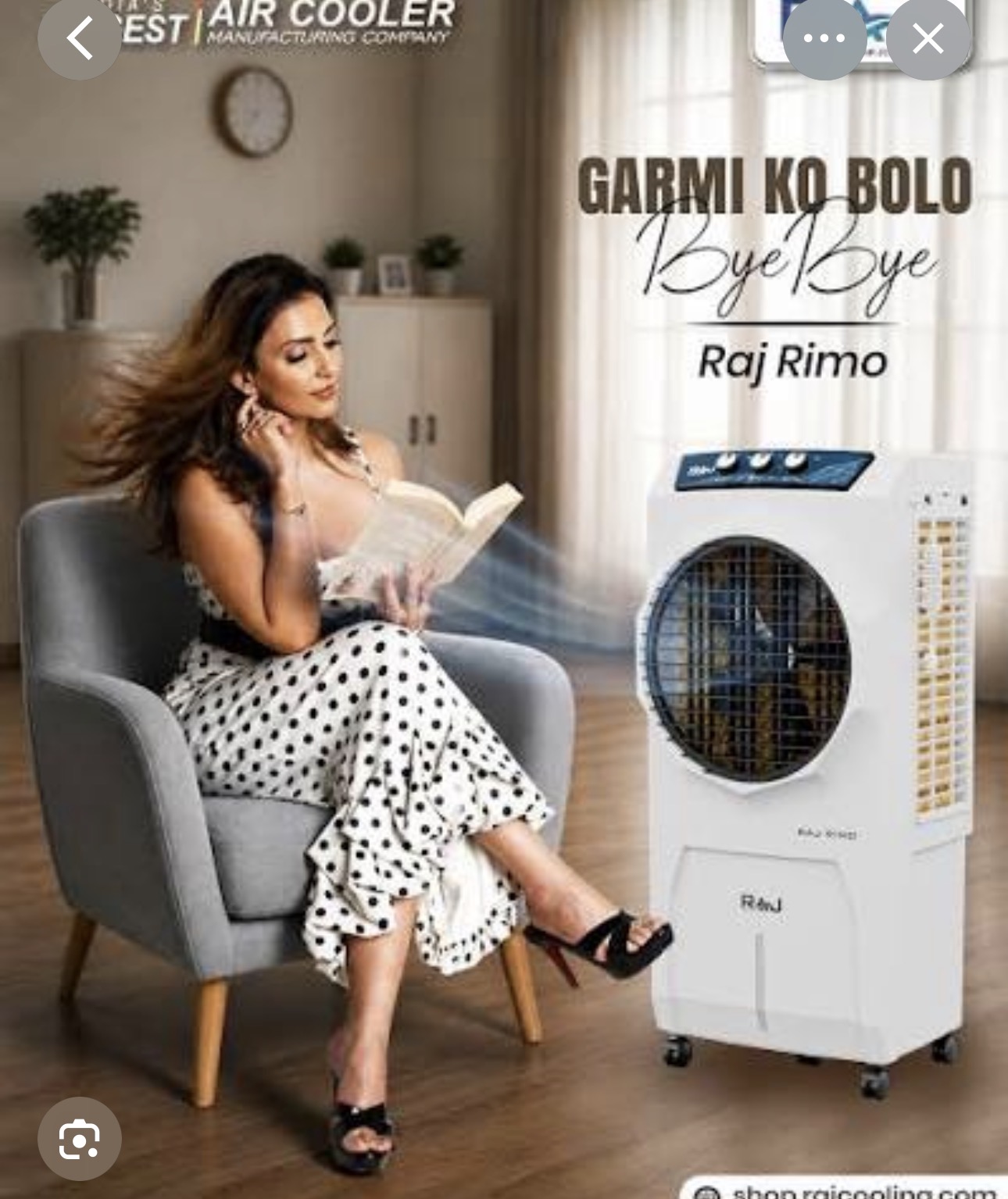 Raj Rimo Premium Air Cooler