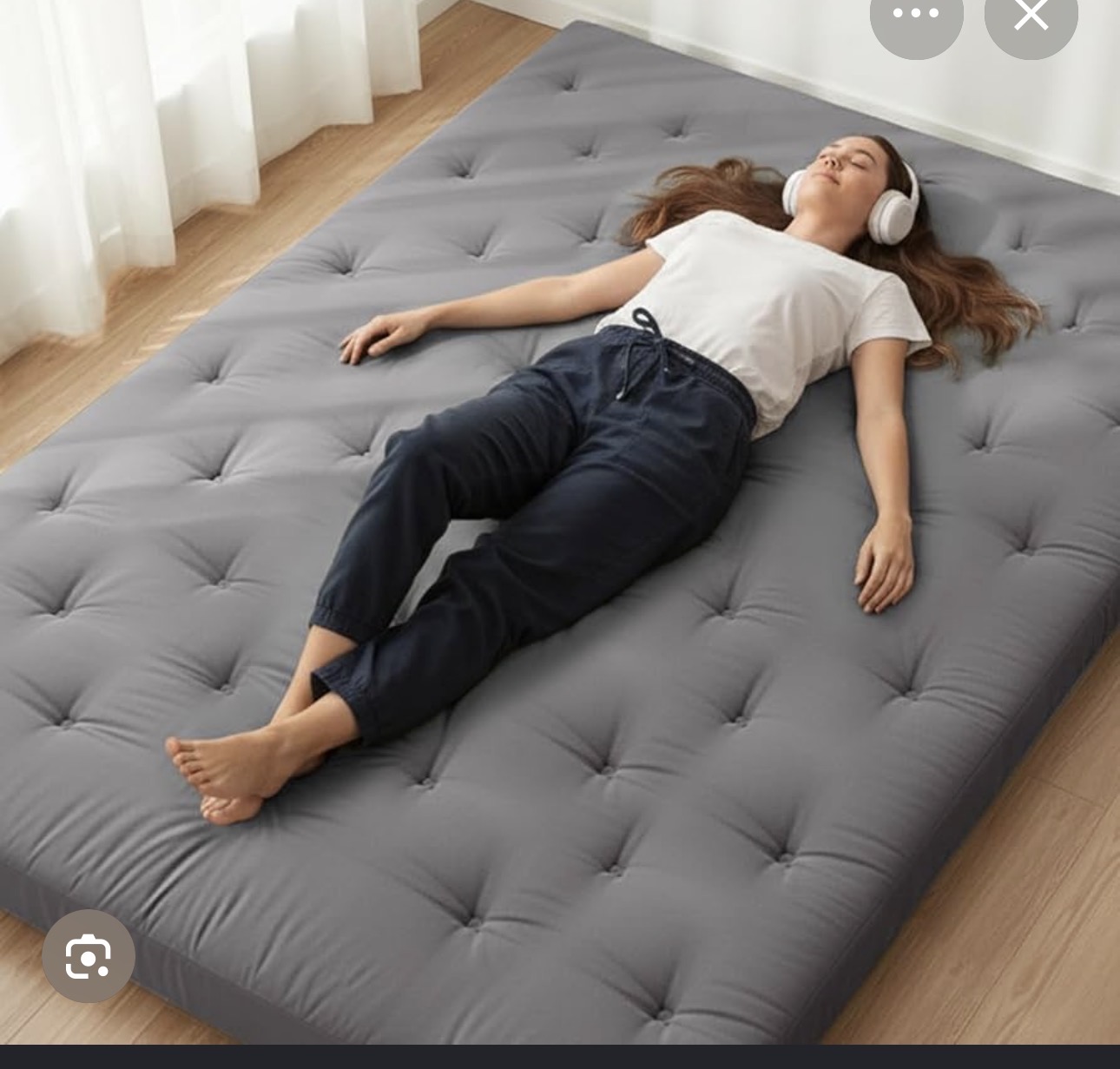 Grey comfort mattress