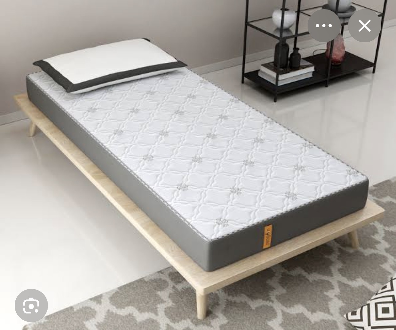 White premium mattress