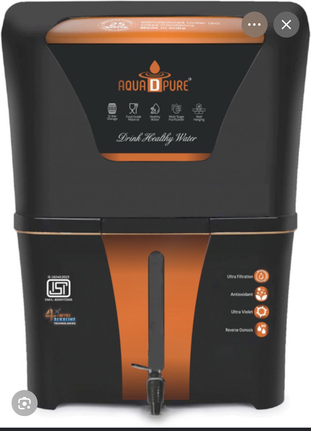 Water Purifier model 4